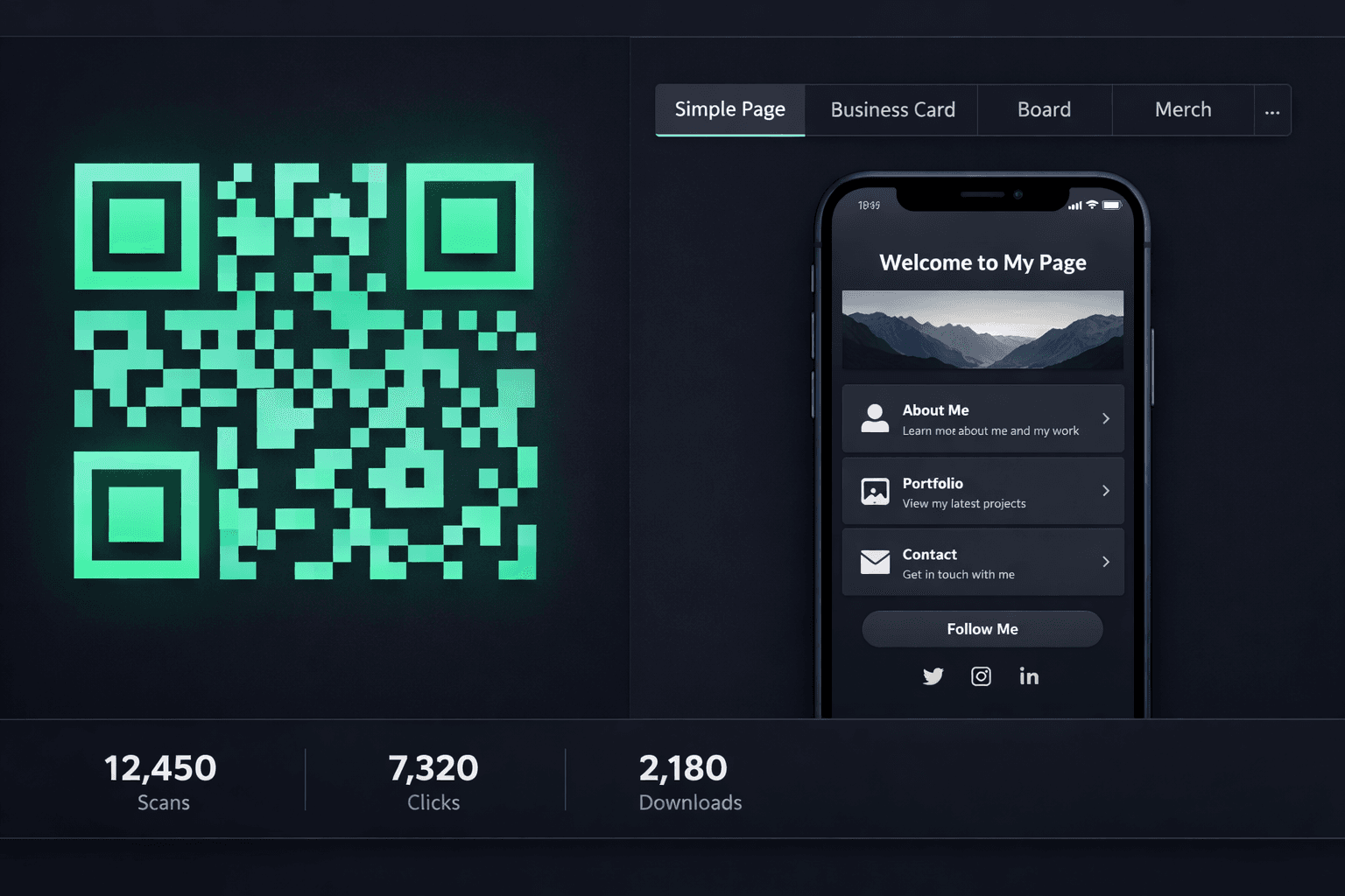 LINKSWITCH App und mobile QR-Code-Verwaltung